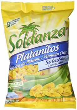 Soldanza, Plátano deshidratado - 24 de 83 gr. (Total: 2000 gr.)
Soldanza, Plátano deshidratado - 24 de 83 gr. (Total: 2000 gr.)