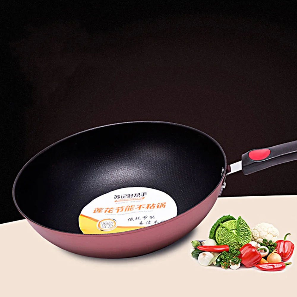 Frying Pan High-end Home Non-stick 32cm Wooden Handle Traditional Wok Super Cost-effective Scrambled Eggs Pan-free Pan Wok Pans
Frying Pan High-end Home Non-stick 32cm Wooden Handle Traditional Wok Super Cost-effective Scrambled Eggs Pan-free Pan Wok Pans