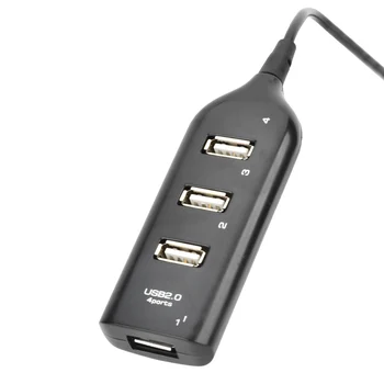 Extension Plug And Play Stable Useful Computer Portable Interface Hub Transmission 5V 500mA 4 USB Port Cable Divider
Extension Plug And Play Stable Useful Computer Portable Interface Hub Transmission 5V 500mA 4 USB Port Cable Divider