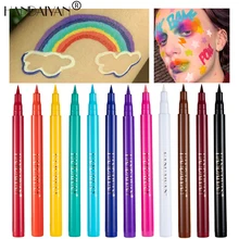 Makeup HANDIAYAN Rainbow Liquid Eyeliner DIY Eyeliner is not easy to smudge matte eyeliner
Makeup HANDIAYAN Rainbow Liquid Eyeliner DIY Eyeliner is not easy to smudge matte eyeliner