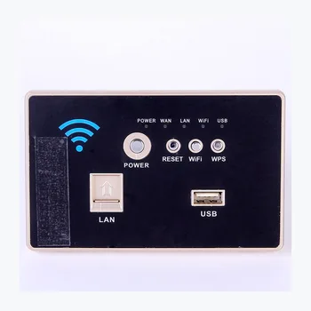 118 Type AP Panel Wall Socket Wireless AP Wall Router Panel Wifi 3G/4G USB Charger Switch Socket Suitable For Home And Hotel
118 Type AP Panel Wall Socket Wireless AP Wall Router Panel Wifi 3G/4G USB Charger Switch Socket Suitable For Home And Hotel