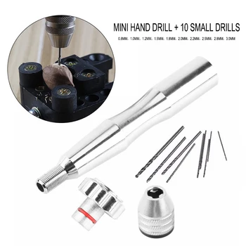 Practical Hand Drill DIY Hardware Metal Durable Metal Hand Twist Household Appliances Repair Tool Silver Disassemble
Practical Hand Drill DIY Hardware Metal Durable Metal Hand Twist Household Appliances Repair Tool Silver Disassemble