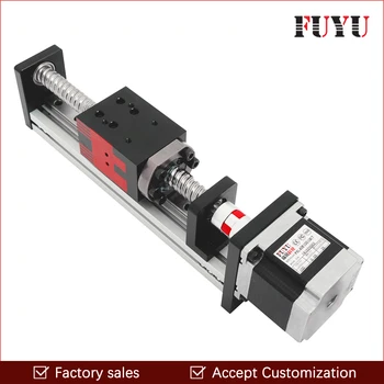 100mm stroke cnc linear guide stage motion slide module G1610 ball screw rail with stepper motor nema 23
100mm stroke cnc linear guide stage motion slide module G1610 ball screw rail with stepper motor nema 23