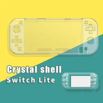 For Nintend For Switch Lite Silicone Protection case Crystal Clear mini shell Cover with Tempered Glass screen protector
For Nintend For Switch Lite Silicone Protection case Crystal Clear mini shell Cover with Tempered Glass screen protector