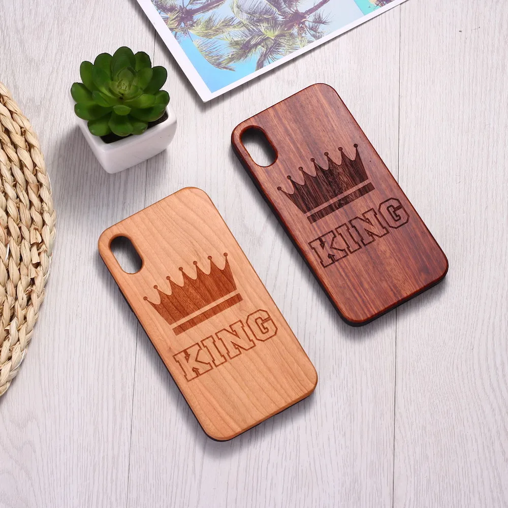 For iPhone 6 6S 6Plus 7 7Plus 8 8Plus XR X XS Max 11 Pro Max Engraved King Queen Crown Real Wood Phone Case Coque Funda
For iPhone 6 6S 6Plus 7 7Plus 8 8Plus XR X XS Max 11 Pro Max Engraved King Queen Crown Real Wood Phone Case Coque Funda