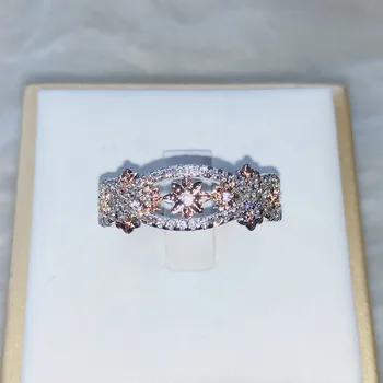 CHAMSS Vintage Rose Gold Two-Tone Flower Ring Fashion Simple Women's Birthday Gift
CHAMSS Vintage Rose Gold Two-Tone Flower Ring Fashion Simple Women's Birthday Gift