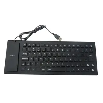Foldable Waterproof USB Silicone Keyboard Rollup Silent 85 Keys Keypad For PC Laptop Computer Functionable Keypad
Foldable Waterproof USB Silicone Keyboard Rollup Silent 85 Keys Keypad For PC Laptop Computer Functionable Keypad