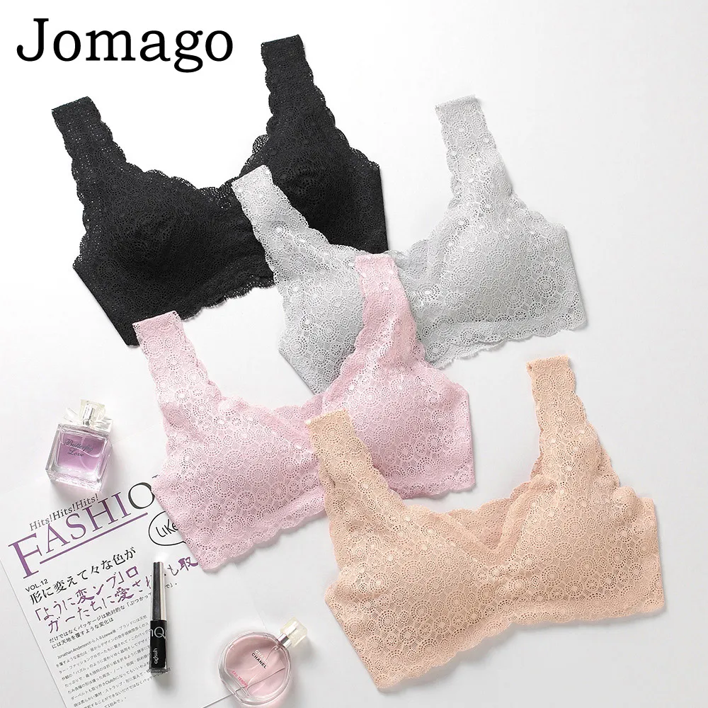 Jomago Seamless Bra Push Up Bralette Lingerie Lace Bras Lift Up Push Up Bra Plus Size Bras for Women Sexy Bh Breast Lift Tape 
Jomago Seamless Bra Push Up Bralette Lingerie Lace Bras Lift Up Push Up Bra Plus Size Bras for Women Sexy Bh Breast Lift Tape