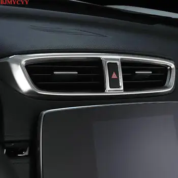 BJMYCYY For HONDA CRV CR-V 2017 2018 Carbon fiber decorative frame for air outlet of automobile central air conditioning
BJMYCYY For HONDA CRV CR-V 2017 2018 Carbon fiber decorative frame for air outlet of automobile central air conditioning