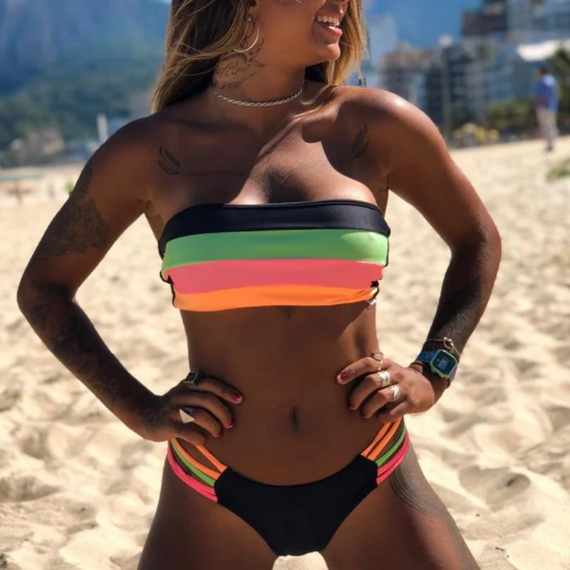 2020 Sexy Brazilian Bikini Women Swimsuit Push Up Swimwear Criss Cross Bandage Halter Bikini Set Beach Bathing Suit Swim Wear
2020 Sexy Brazilian Bikini Women Swimsuit Push Up Swimwear Criss Cross Bandage Halter Bikini Set Beach Bathing Suit Swim Wear