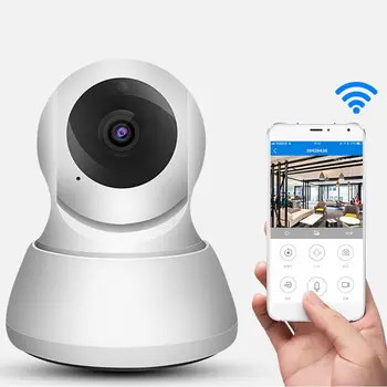 Bakeey Wireless Wifi 720P HD Night Vision APP Control Two-way Audio Infrared Outdoor Waterproof IP Camera Smart Home Security
Bakeey Wireless Wifi 720P HD Night Vision APP Control Two-way Audio Infrared Outdoor Waterproof IP Camera Smart Home Security