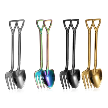 Shovel/Branches Leaf Shape Ice Cream Spoon&Fork Multi-color Spoon Fork Long Handle Coffee Ice Cream Tool Kitchen Accessory
Shovel/Branches Leaf Shape Ice Cream Spoon&Fork Multi-color Spoon Fork Long Handle Coffee Ice Cream Tool Kitchen Accessory
