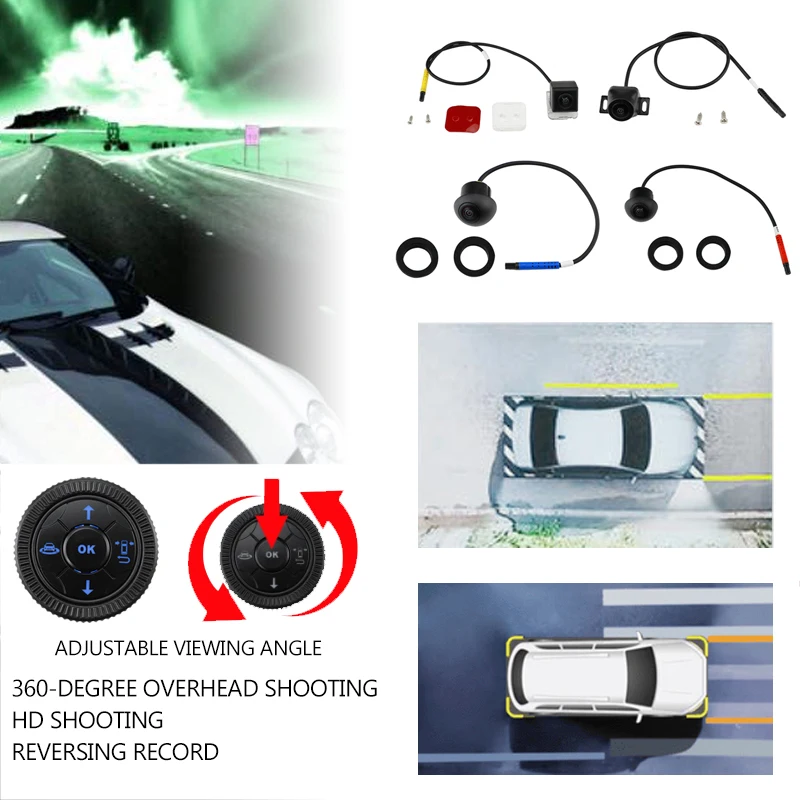 HD 360 Car Camera Panoramic 3D Camera Reversing Camera Panoramic Degree Car Bird Eye Surround View 1080P Camera System Camera
HD 360 Car Camera Panoramic 3D Camera Reversing Camera Panoramic Degree Car Bird Eye Surround View 1080P Camera System Camera