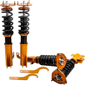 Tuning Coilovers Kit for Subaru Forester 1998-2002 Adjustable Height Shocks Absorber Front Rear Camber Plate
Tuning Coilovers Kit for Subaru Forester 1998-2002 Adjustable Height Shocks Absorber Front Rear Camber Plate