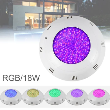 IP68 18W AC 12V LED RGB White Base Submersible Light UnderWater Multi-Color Spotlight for Pond / Swimming Pool / Outdoor
IP68 18W AC 12V LED RGB White Base Submersible Light UnderWater Multi-Color Spotlight for Pond / Swimming Pool / Outdoor