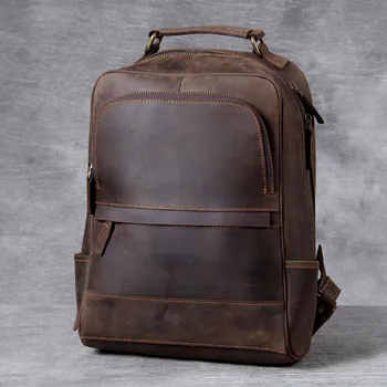 Vintage Oxhide Top Layer Cow Leather Shoulder Bag Handmade Head Leather Backpack Cowhide Men's Computer Bag
Vintage Oxhide Top Layer Cow Leather Shoulder Bag Handmade Head Leather Backpack Cowhide Men's Computer Bag