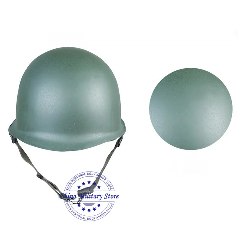 WWII-M1-Double-Layer-Military-Helmet-Tactical-Helmet-Steel-Helmet (1)