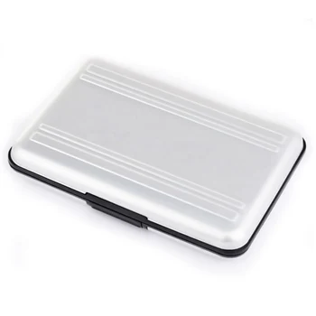 Micro SD Card Holder SDXC Storage Holder Memory Card Case Protector Aluminum case 8 solts for SD/ SDHC/ SDXC/ Micro SD Silver
Micro SD Card Holder SDXC Storage Holder Memory Card Case Protector Aluminum case 8 solts for SD/ SDHC/ SDXC/ Micro SD Silver