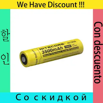 

original Nitecore NL1835 18650 3500mAh(new version of NL1834)3.7V 12.6Wh Rechargeable Li-on Battery high quality with protection