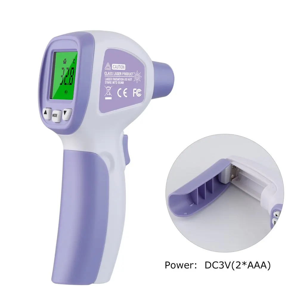 Infrared Thermometer body Digital electronic Thermometer Multi-purpose Non-contact Forehead measure temperature gun
Infrared Thermometer body Digital electronic Thermometer Multi-purpose Non-contact Forehead measure temperature gun