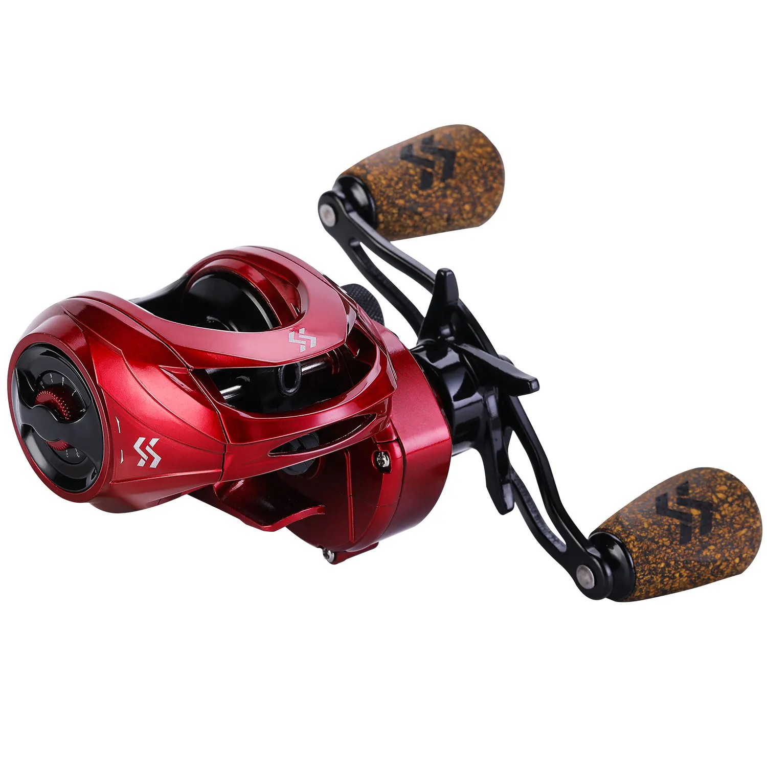 Sougayilang 9 + 1 BB Anti-Corrosion Baitcasting Reel 8:1 Gear Ratio Super Smooth Casting Reel with Magnetic Braking System
Sougayilang 9 + 1 BB Anti-Corrosion Baitcasting Reel 8:1 Gear Ratio Super Smooth Casting Reel with Magnetic Braking System