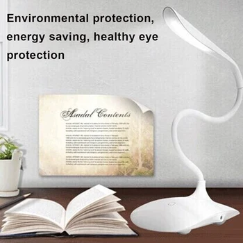 Flexible LED Table Desk Lamp USB Charging Creative Eye Protection Desk Lamp Three-level Brightness Adjsutment Reading Light
Flexible LED Table Desk Lamp USB Charging Creative Eye Protection Desk Lamp Three-level Brightness Adjsutment Reading Light