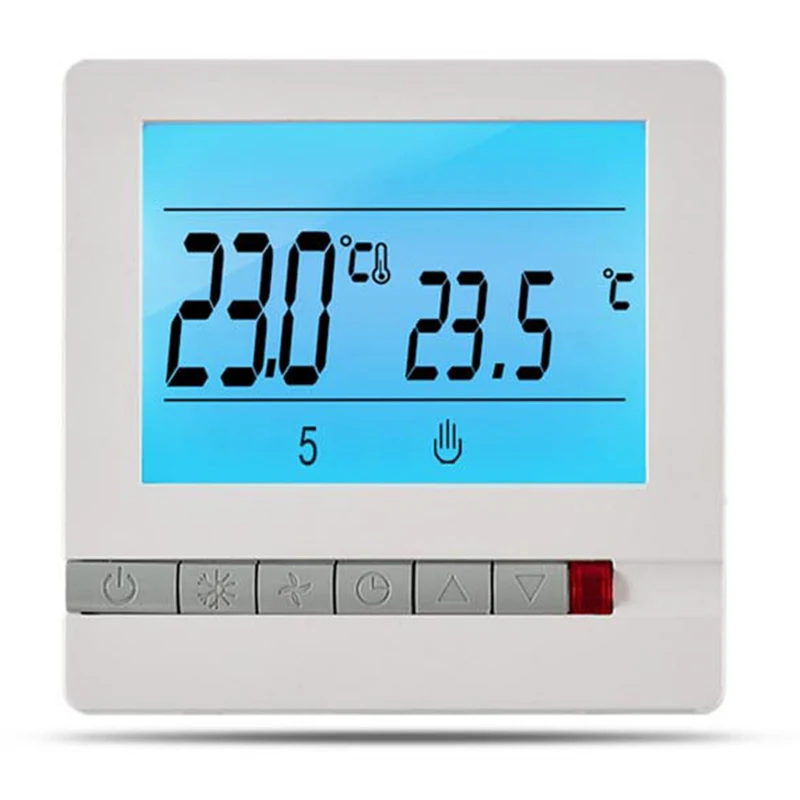16A 230V Electric Floor Heating Thermostat Temperature Controller Instrument Programmable Thermostat LCD Display Screen Electric
16A 230V Electric Floor Heating Thermostat Temperature Controller Instrument Programmable Thermostat LCD Display Screen Electric