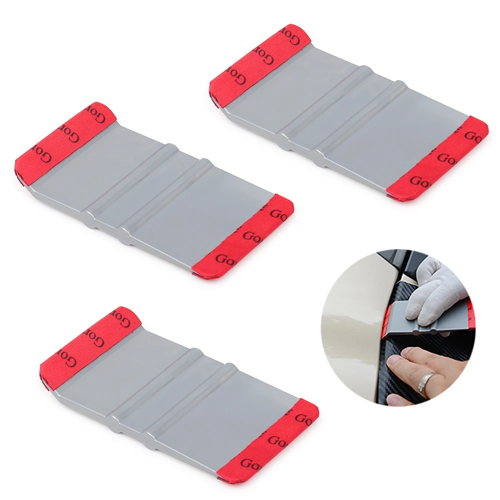 FOSHIO 3pcs Car Vinyl Wrap Film Installing Squeegee Scraper Carbon Fiber Wrapping Tool Auto Window Tinting House Car Cleaning
FOSHIO 3pcs Car Vinyl Wrap Film Installing Squeegee Scraper Carbon Fiber Wrapping Tool Auto Window Tinting House Car Cleaning