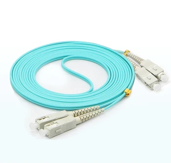 10pcs fiber optic SC patch cord 1M 2M 3M 5M 7M 10M Duplex OM3 cable SC-SC UPC optical fibre jumper MM DX free shipping 
10pcs fiber optic SC patch cord 1M 2M 3M 5M 7M 10M Duplex OM3 cable SC-SC UPC optical fibre jumper MM DX free shipping