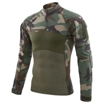 

2019,ESDY Military Style Uniform Combat Shirt Men Assault Tactical Camouflage US Army Airsoft Paintball Long Sleeve Shirts