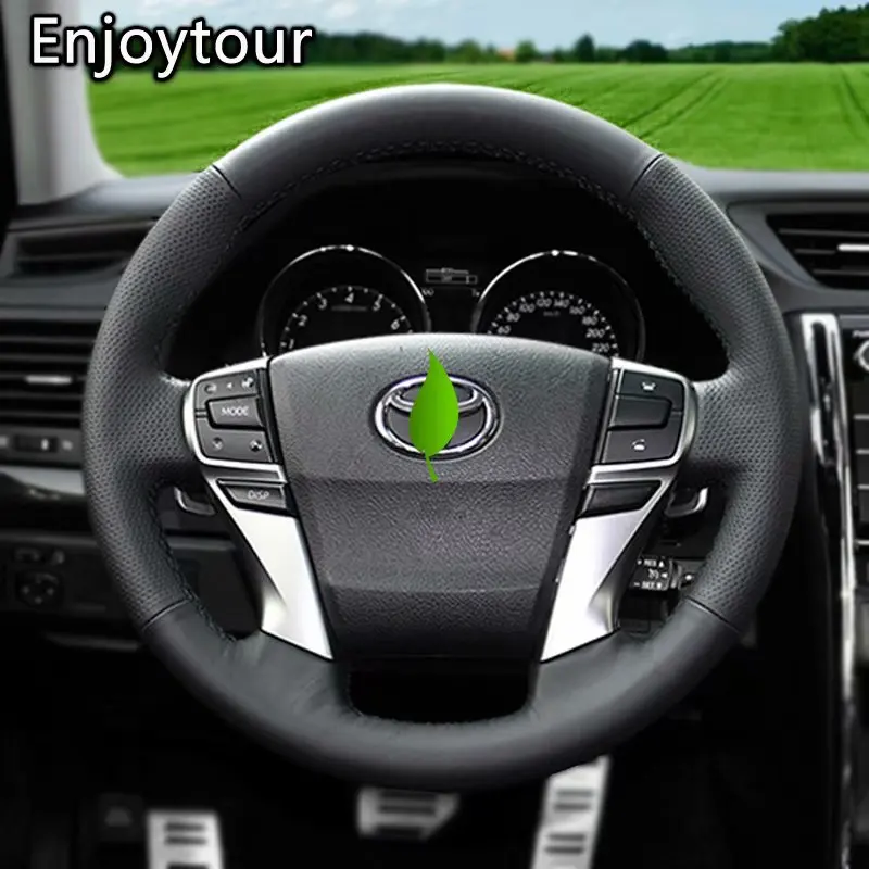 Styling Leather Hand Sewing Car Steering Wheel Cover 38cm 15inch Accessories for Toyota mark x 2010 2011 2012 2013 2014 2018
Styling Leather Hand Sewing Car Steering Wheel Cover 38cm 15inch Accessories for Toyota mark x 2010 2011 2012 2013 2014 2018