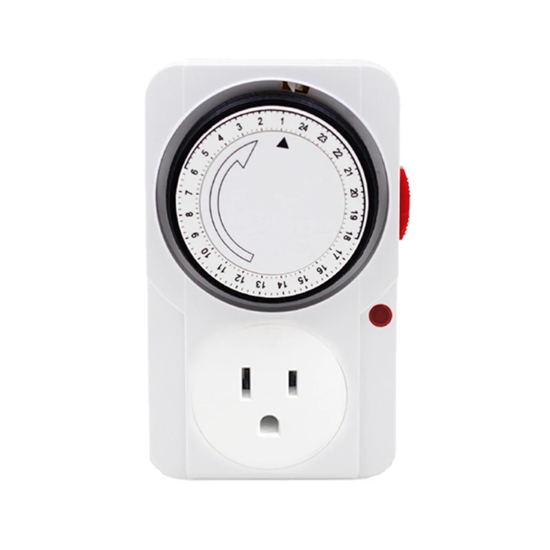 24 Hour Cyclic Timer Switch Kitchen Timer Outlet Loop Universal Timing Socket G88A
24 Hour Cyclic Timer Switch Kitchen Timer Outlet Loop Universal Timing Socket G88A