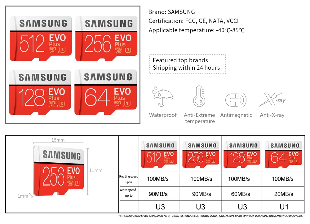 Samsung Evo Plus U1 64