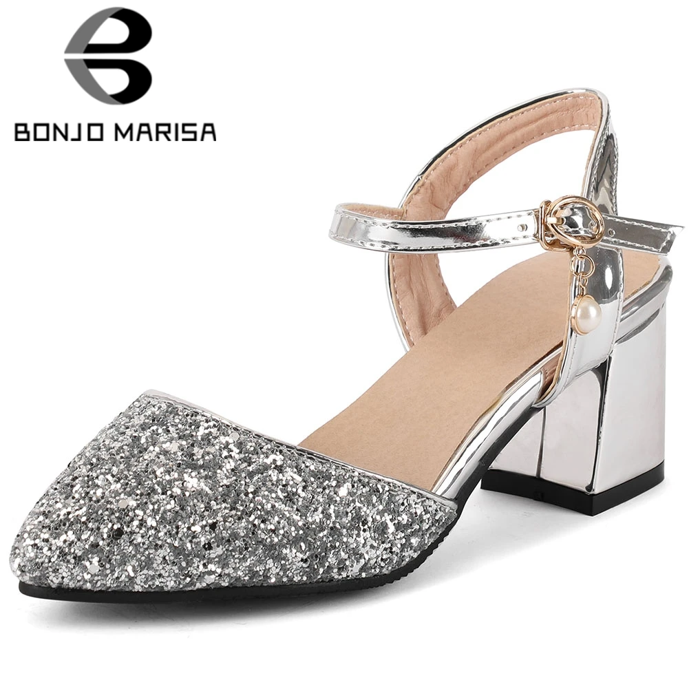 BONJOMARISA Bling Lady Sandals Metallic Pearl Summer High Heel Sandals Women Casual Dance Proom Golden Fashion Shoes Woman
BONJOMARISA Bling Lady Sandals Metallic Pearl Summer High Heel Sandals Women Casual Dance Proom Golden Fashion Shoes Woman