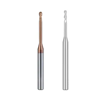 65 HRC tungsten carbide ball nose cutter CNC engraving carving router bit milling cutter for wood and Gold and silver jewemetal 
65 HRC tungsten carbide ball nose cutter CNC engraving carving router bit milling cutter for wood and Gold and silver jewemetal