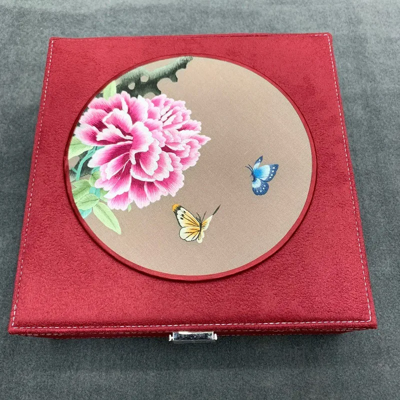 Hand Silk Embroidery Patterns 2 Layer Box Jewelry Storage Organizer Case Large Wooden Jewellery Packing Wedding Christmas Gift
Hand Silk Embroidery Patterns 2 Layer Box Jewelry Storage Organizer Case Large Wooden Jewellery Packing Wedding Christmas Gift