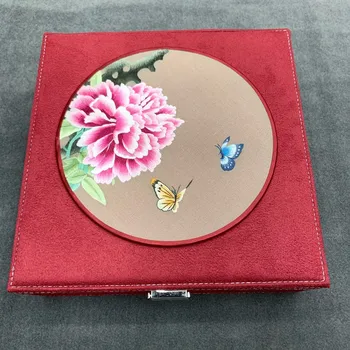 Hand Silk Embroidery Patterns 2 Layer Box Jewelry Storage Organizer Case Large Wooden Jewellery Packing Wedding Christmas Gift
Hand Silk Embroidery Patterns 2 Layer Box Jewelry Storage Organizer Case Large Wooden Jewellery Packing Wedding Christmas Gift