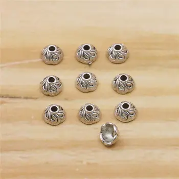 10PCS Alloy Flower Spacers Hardware Fittings Accessory Silver-plate DIY Loose Beads Necklace Bracelet Hand Made Women Jewelry
10PCS Alloy Flower Spacers Hardware Fittings Accessory Silver-plate DIY Loose Beads Necklace Bracelet Hand Made Women Jewelry
