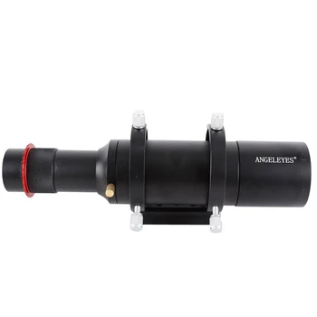 Angeleyes 60mm Compact Deluxe Guide Scope Finder Eyepiece 1.25Inch Focuser with Bracket for Astronomy Telescope
Angeleyes 60mm Compact Deluxe Guide Scope Finder Eyepiece 1.25Inch Focuser with Bracket for Astronomy Telescope