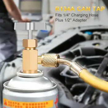 1PC For Car Air Conditioning Refrigerant Open SAE Auto AC Can Tap Valve Bottle Opener R134A 1/2ACME Leak-proof Switch Mayitr
1PC For Car Air Conditioning Refrigerant Open SAE Auto AC Can Tap Valve Bottle Opener R134A 1/2ACME Leak-proof Switch Mayitr