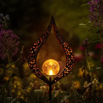 Flame Iron Lamp Hollow Design Landscape Garden Solar Spike Lamp Garden Lawn Lamp Hollow Iron Garden Lawn Lamp Outdoor Lamp
Flame Iron Lamp Hollow Design Landscape Garden Solar Spike Lamp Garden Lawn Lamp Hollow Iron Garden Lawn Lamp Outdoor Lamp