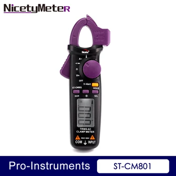 Nicety ST-CM801 True RMS 2000 Counts Digital Ac Clamp Meter Measure Resistance Temerature STCM801 Mini Clamp meter
Nicety ST-CM801 True RMS 2000 Counts Digital Ac Clamp Meter Measure Resistance Temerature STCM801 Mini Clamp meter