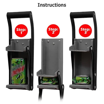 16oz Wall Mounted Home Dispensing Can Crusher Smasher Beer Soda Cans Crushing Kitchen Recycling Tool Drop Shipping
16oz Wall Mounted Home Dispensing Can Crusher Smasher Beer Soda Cans Crushing Kitchen Recycling Tool Drop Shipping