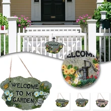 Welcome Sign Decorative Rustic Resin Hanger Front Door Sign with Hanging Rope Home Garden Doorway Decoration Greenery for Home
Welcome Sign Decorative Rustic Resin Hanger Front Door Sign with Hanging Rope Home Garden Doorway Decoration Greenery for Home