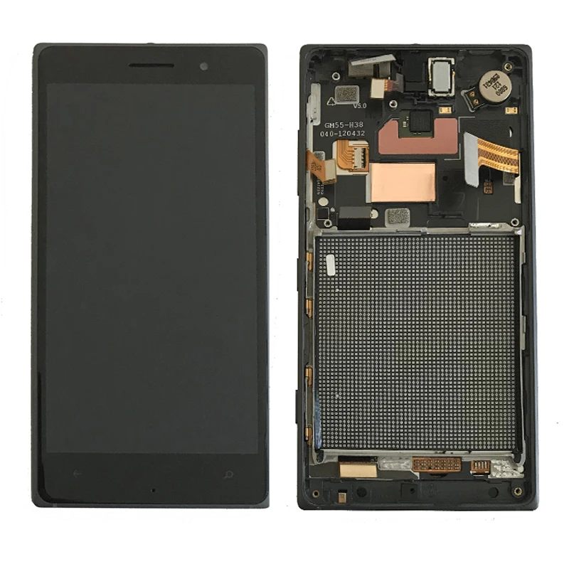 ЖК-дисплей с сенсорным экраном для Nokia Lumia 830 дигитайзер в сборе рамкой N830 RM-984 5 0
