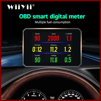 GEYIREN P16 5.8 TFT OBD Hud Head Up Display Digital Car Speed Projector On-Board Computer OBD2 Speedometer Windshield Projetor
GEYIREN P16 5.8 TFT OBD Hud Head Up Display Digital Car Speed Projector On-Board Computer OBD2 Speedometer Windshield Projetor
