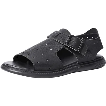 High Quality Genuine Leather Men Slippers Flip Flops casual Shoes beach outdoor anti-skid mens gladiator sandals summer cowhide
High Quality Genuine Leather Men Slippers Flip Flops casual Shoes beach outdoor anti-skid mens gladiator sandals summer cowhide
