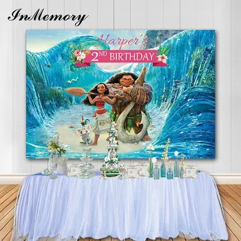 InMemory Summer Themed Beach Party Background Baby Moana Customized Birthday Backdrops Photography Studio Props Photocall Vinyl
InMemory Summer Themed Beach Party Background Baby Moana Customized Birthday Backdrops Photography Studio Props Photocall Vinyl