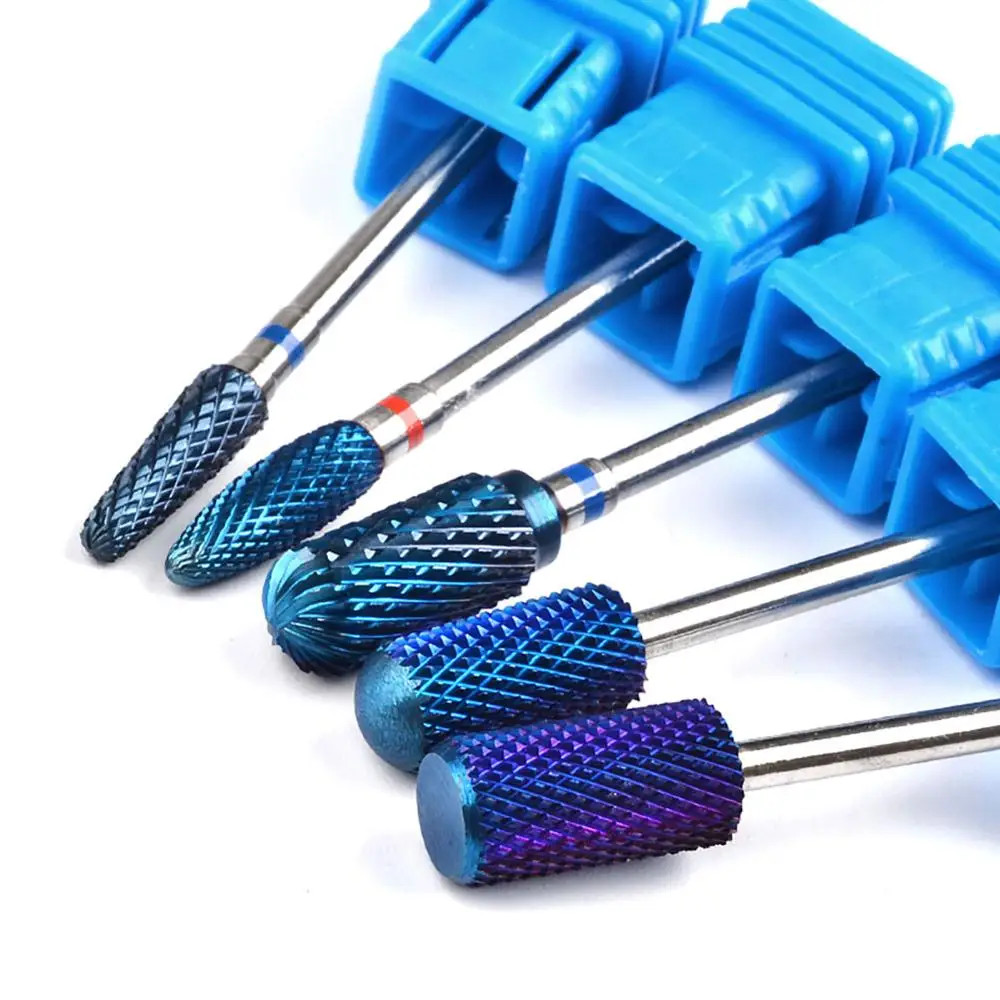 Milling Cutter Manicure Blue Tungsten Round Flame Nail Drill Bit Carbide Ceramic Drill Bits Electric Machine Nail Accessories
Milling Cutter Manicure Blue Tungsten Round Flame Nail Drill Bit Carbide Ceramic Drill Bits Electric Machine Nail Accessories