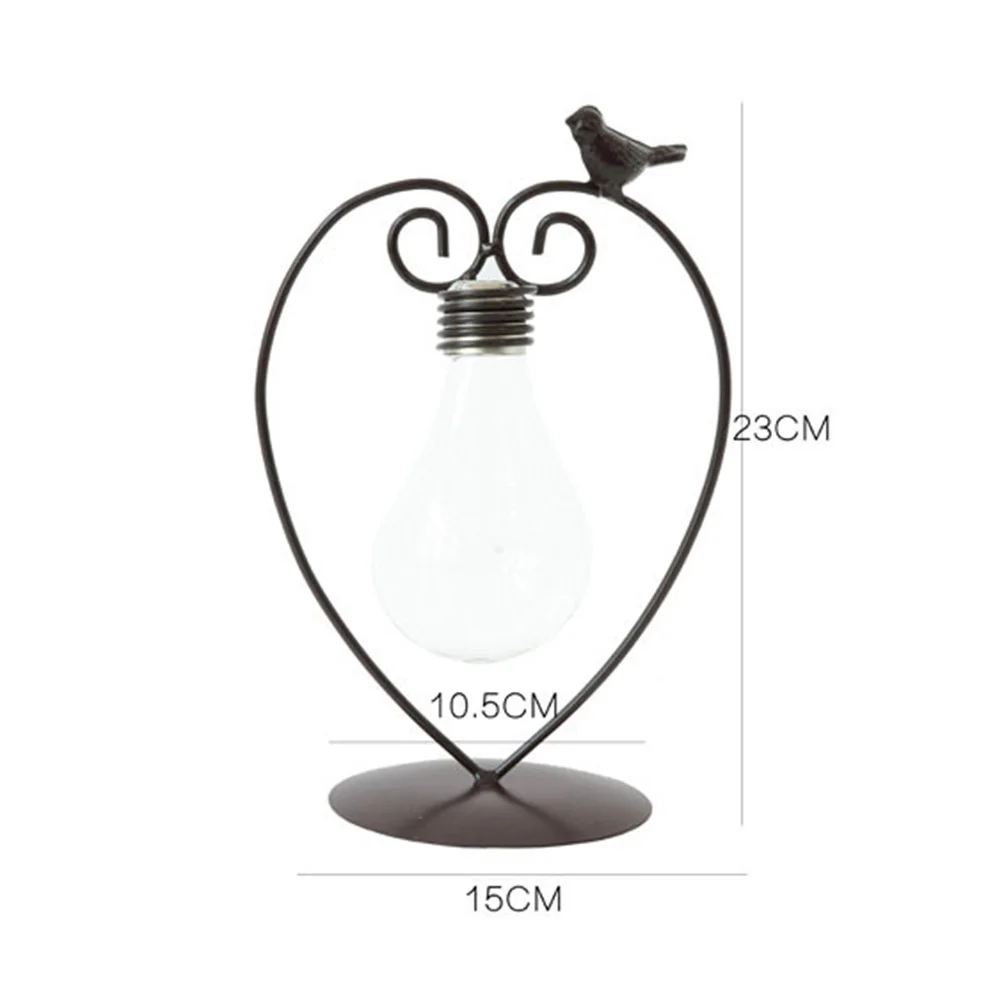 Plant Glass Bottle Wrought Iron Flower Flower Flower Office Living Room Desktop Vase Decoration Creative Wrought Iron Love Birds
Plant Glass Bottle Wrought Iron Flower Flower Flower Office Living Room Desktop Vase Decoration Creative Wrought Iron Love Birds